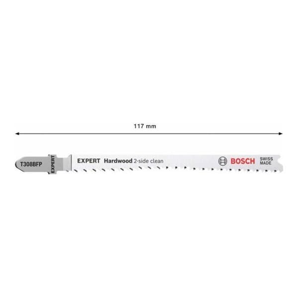 Bosch Expert "Hardwood 2-side clean" T 308 BFP sticksågsblad