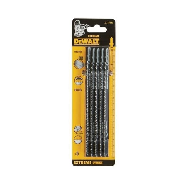 HCS sticksågsblad i trä - DEWALT - DT2167-QZ - Skärdjup 155 mm - T-fäste