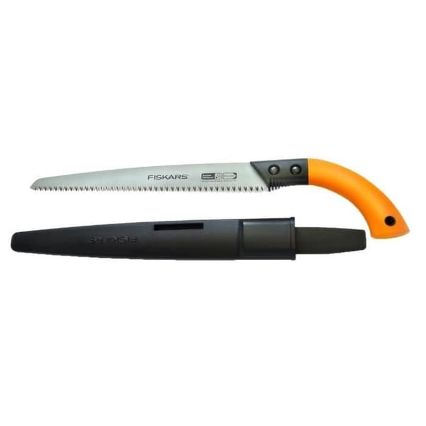 FISKARS Stor trädgårdssåg med fast blad med fodral SW84 blad 330mm