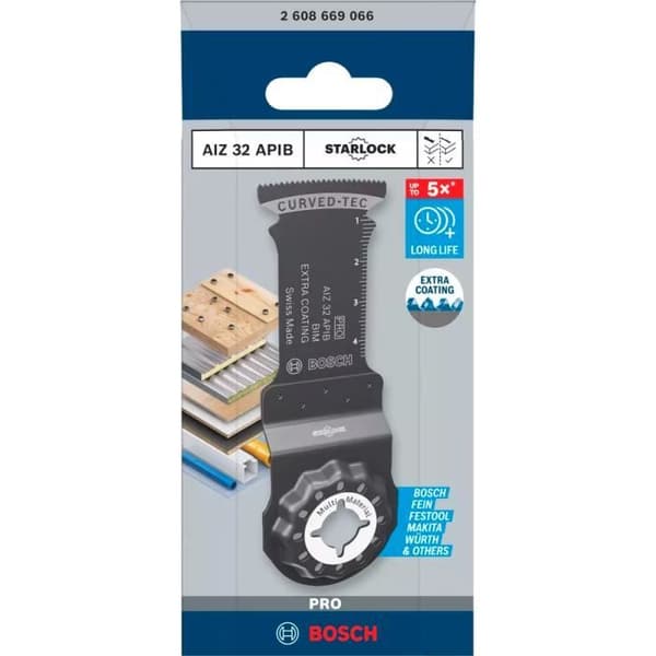 Lame Starlock Pro Bimetall - BOSCH - AIZ 32 APIB - 65 x 40 mm - 1 styck