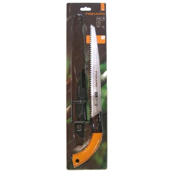 FISKARS Stor trädgårdssåg med fast blad med fodral SW84 blad 330mm