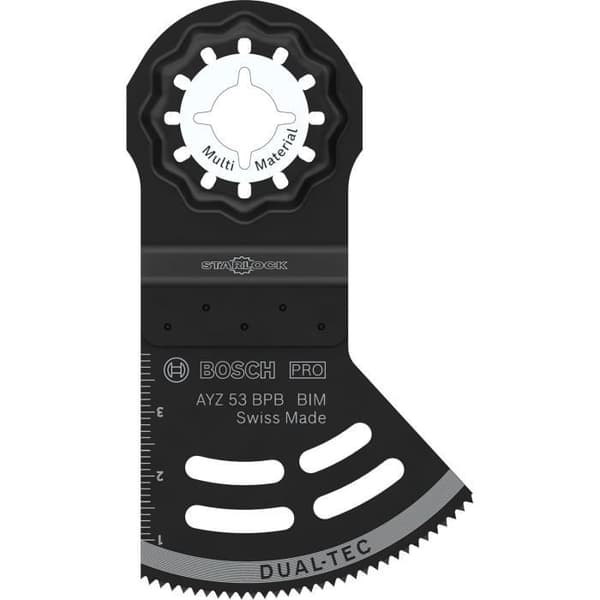 Bosch 10x Sågblad för multifunktionsverktyg PRO Multi Material AYZ 53 BPB