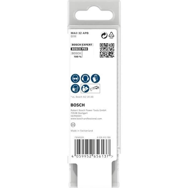 Bosch 10x Lame PRO Multi Material MAII 32 APB för Klamrat Trä, Sandwich Metall, 10 st