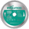 Miniatyrbild 1 av 4: Evolution A185TCT-60MS aluminium TCT-blad 185mm 60 tänder hål 25,4mm