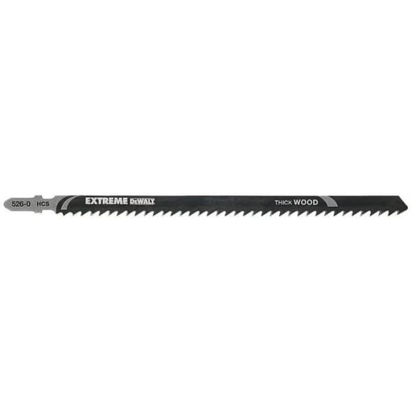 HCS sticksågsblad i trä - DEWALT - DT2167-QZ - Skärdjup 155 mm - T-fäste