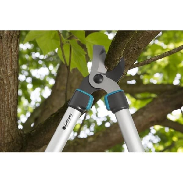 GARDENA TeleCut 520-670 B teleskopsax – Rak blad – Skär Ø42mm max – Antistick – 25 års garanti (12005-20)