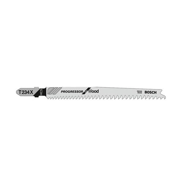 Sticksåg T234X Progressor för trä - BOSCH - 2608633528 - 5 blad - 3-65 mm