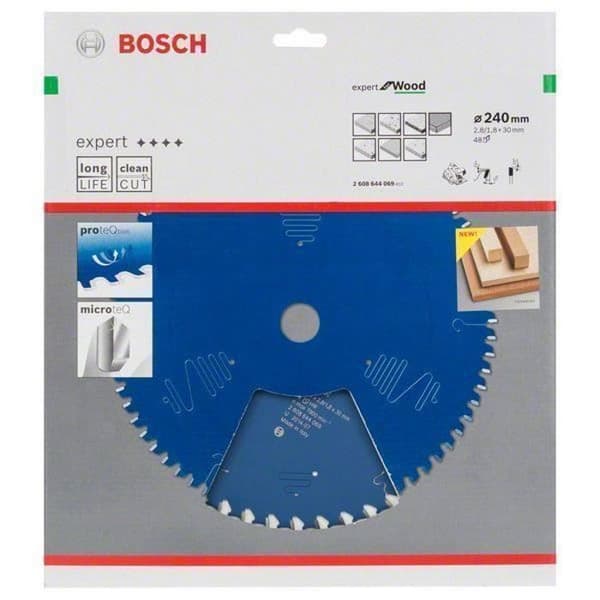 Cirkelsågsblad - Bosch - 2 608 644 069 - 24 cm - 3 cm - 1,8 mm