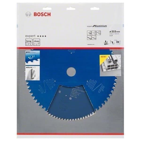 Cirkelsågblad - BOSCH - 315x30x2,8 mm - 96 tänder - Aluminium - Mycket fin hårdmetall