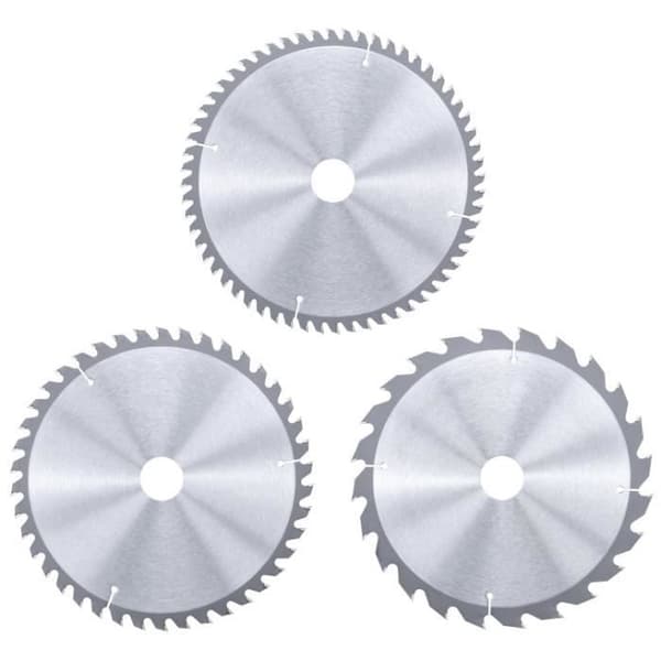Set med 3 sågblad 210 x 30 x 2,5 mm