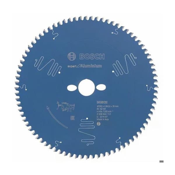 Cirkelsågblad för aluminium 260 x 30 x 2mm 96 tänder - BOSCH EXPERT - 2608644113