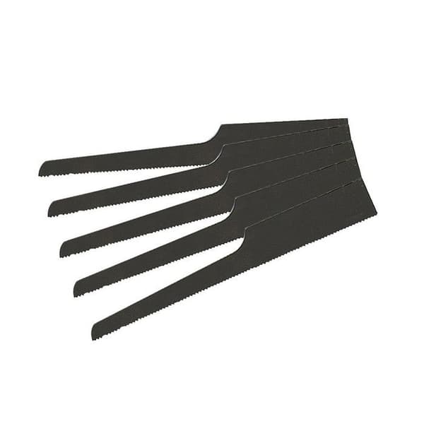 Sabre sågblad - Silverline - 5 blad - Bimetall - 95 x 12 mm - Kompatibel med Silverline 456932