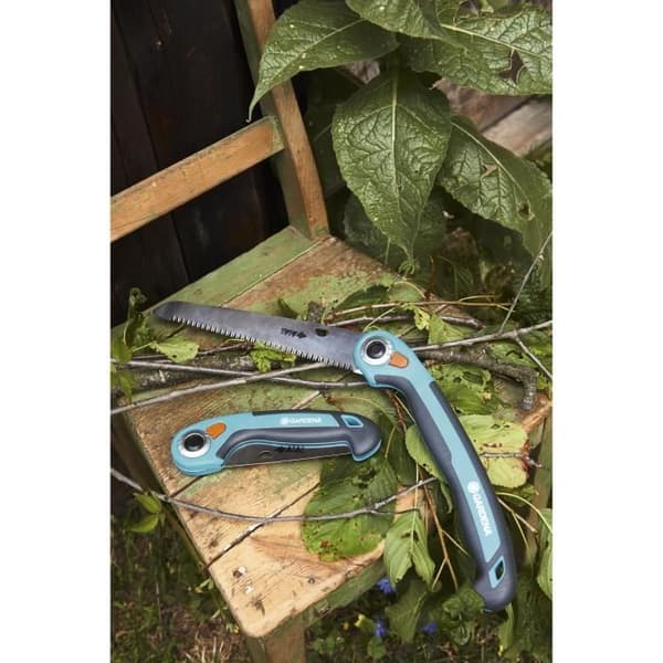 GARDENA 200 P hopfällbar beskärningssåg - Böjt, härdat stålblad - Dragsågning - 25 års garanti