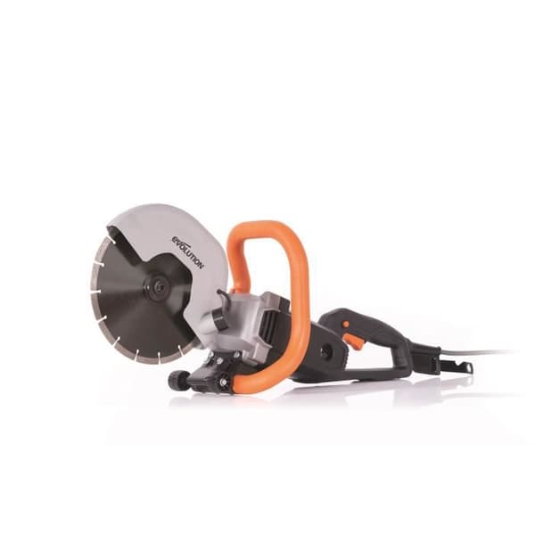 Evolution R230DCT 230 mm 9" elektrisk materialskärare med diamantklinga - EVOLUTION ELVERKTYG