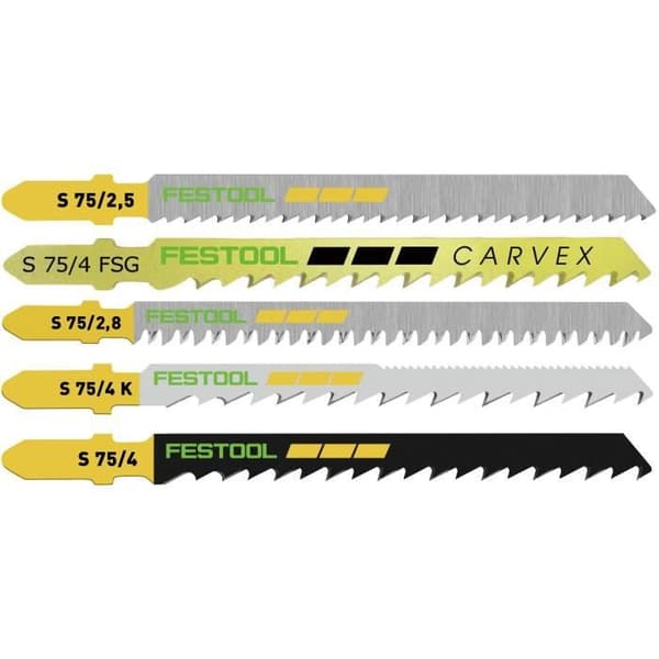 FESTOOL STS-Sort sticksågsblad set - 25 delar - 204275