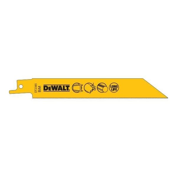 Cirkelsågblad - DeWALT - icke-järnmetall - 5 delar - Längd 152 mm - Gul
