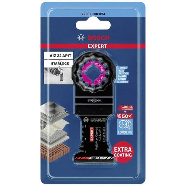 Multifunktionskniv - Bosch - EXPERT MultiMax MAIZ 32 APIT - Karbid - 1 styck - Förbättrad hållbarhet