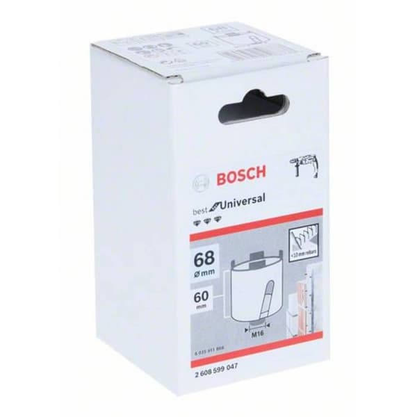 Diamantkrona - Bosch - 2608599047 - 68 mm - Torrborrning - Längd 60 mm
