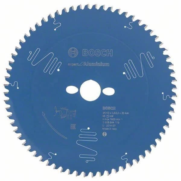 Cirkelsågblad 250x30x2,8 mm för aluminium - 68 tänder - BOSCH EXPERT - 2608644119