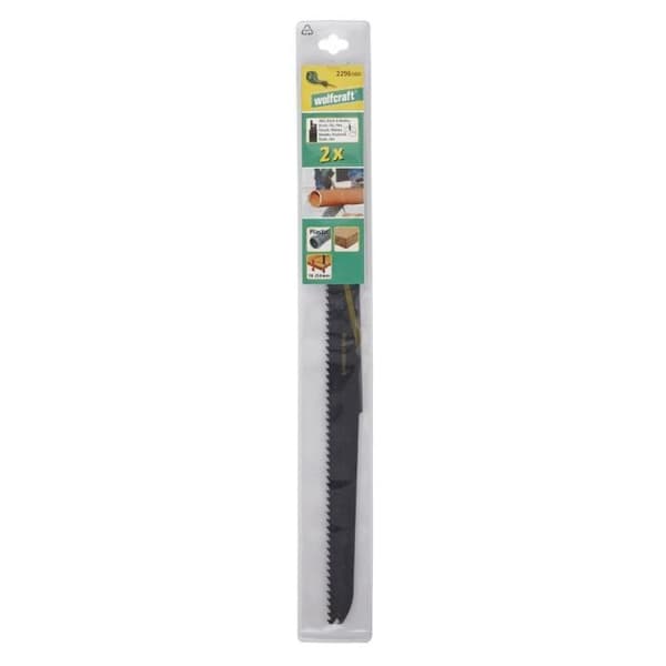 WOLFCRAFT Set med 2 CV Saving Saw Blades - 28 cm