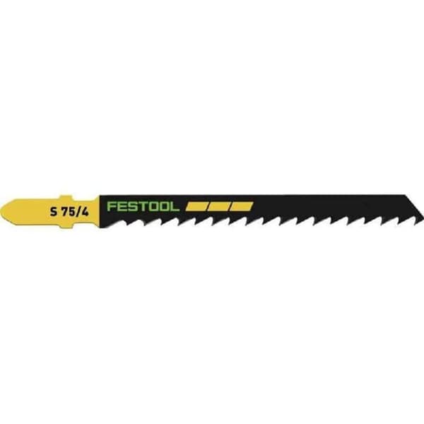 Sabelverktyg - FESTOOL - WOOD BASIC S 75/4/5 - HCS stål - Längd 75 mm - Växlade tänder