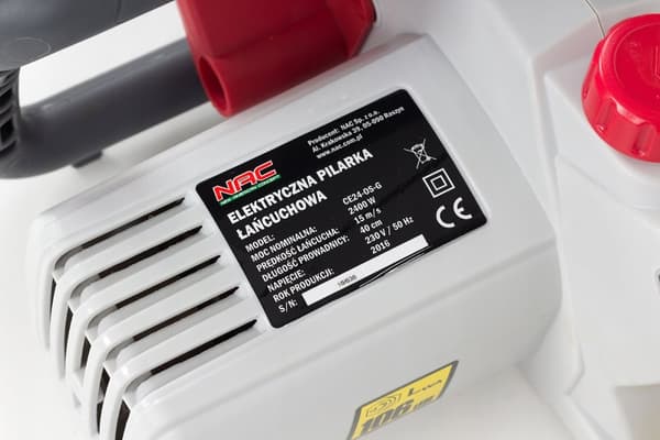 2400 W:n sähkömoottorisaha