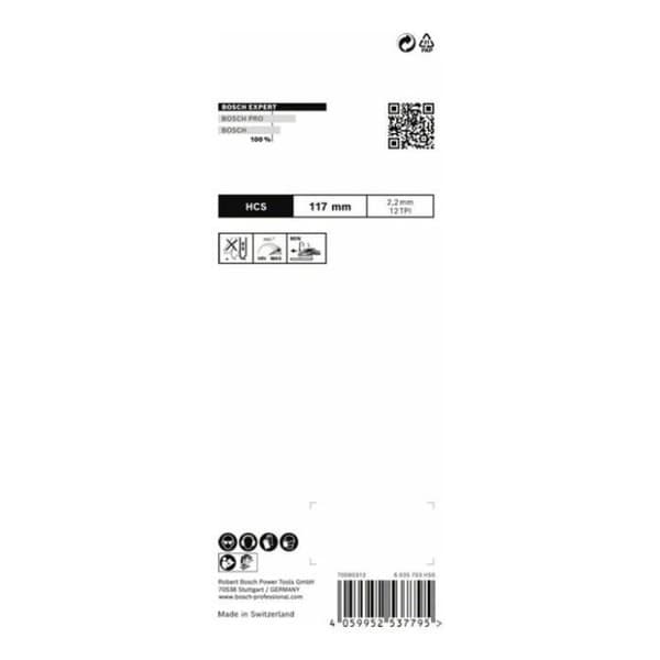 Sticksågblad - BOSCH - T 308 BO - Precisionsskärning - 2-Side Clean - Paket om 5
