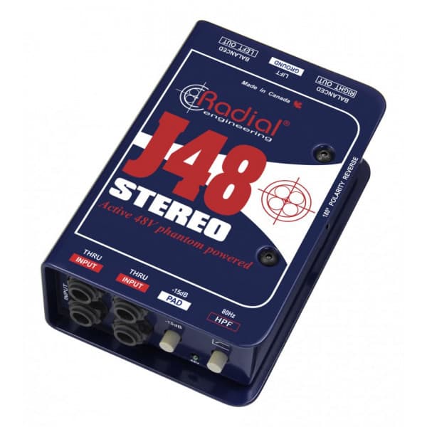 Radial Engineering J48 Stereo -DI-boks