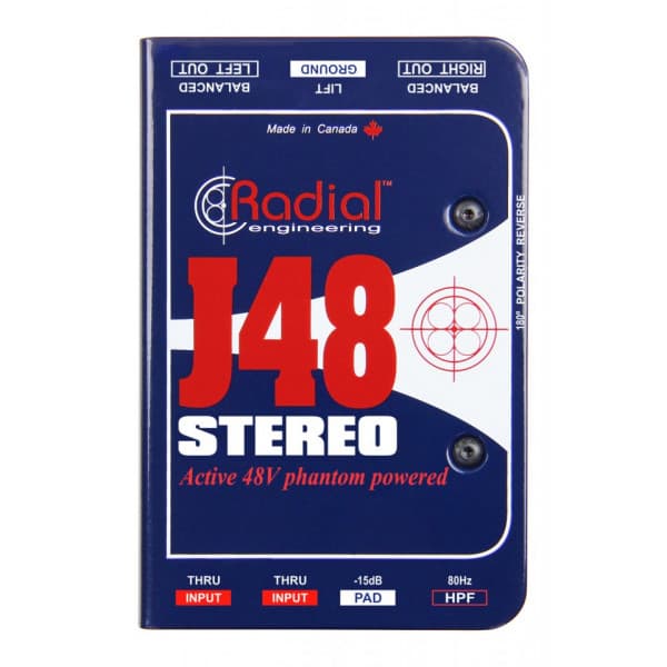 Radial Engineering J48 Stereo -DI-boks