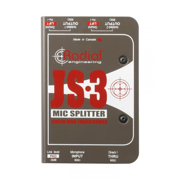 Radial Engineering JS3 -signaalijakaja