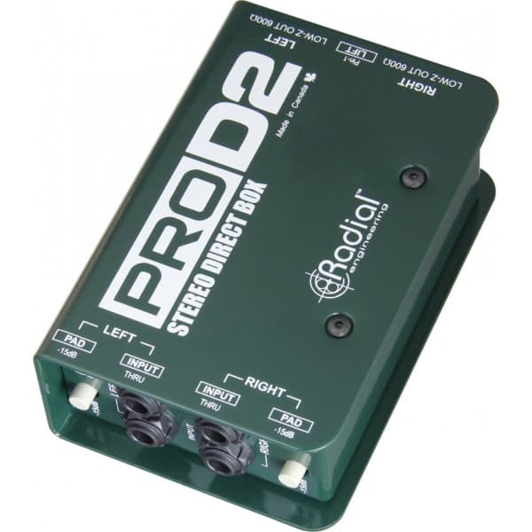 Radial Engineering ProD2 -DI-boks, stereo