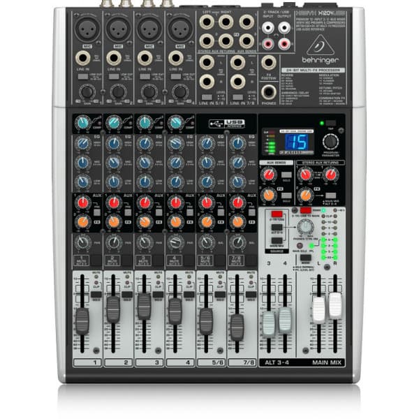 Behringer Xenyx X1204USB 12-kanals kompakt mixer