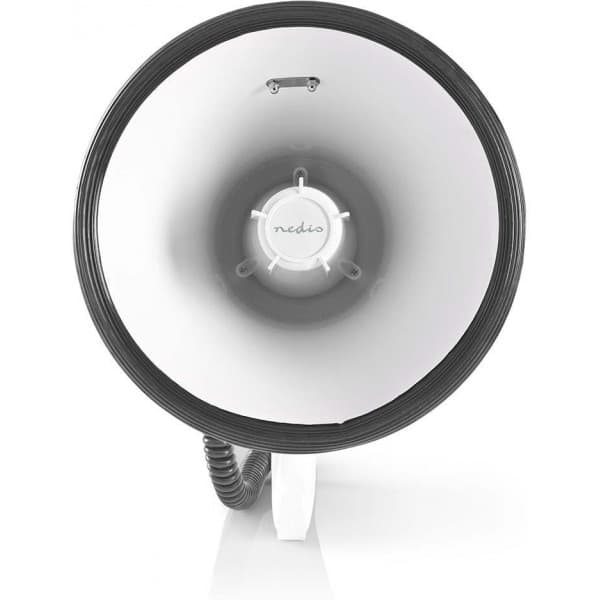 Nedis megafon, maksimal rækkevidde 1500 meter