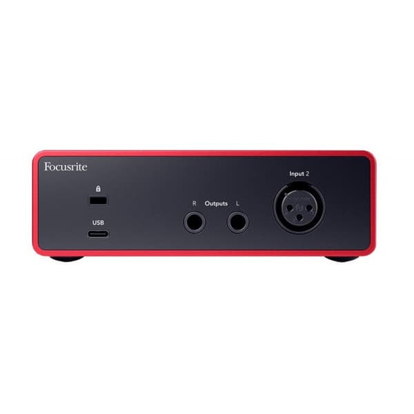 Focusrite SCARLETT4-SOLO - 2 in / 2 out ljudgränssnitt - USB-C
