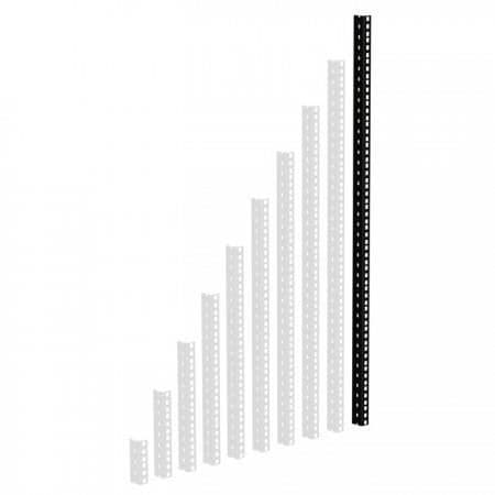 Profilrörs rack i stål - ADAM HALL - 61535B20 - 20U - Stål 2 mm - Monteringshål 9,5 mm