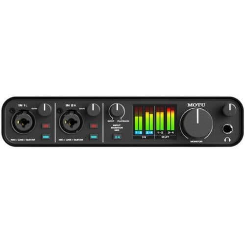 Motu M4 USB-C 4-in/4-out ljudgränssnitt