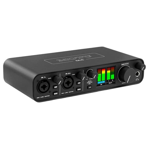Motu M4 USB-C 4-in/4-out ljudgränssnitt