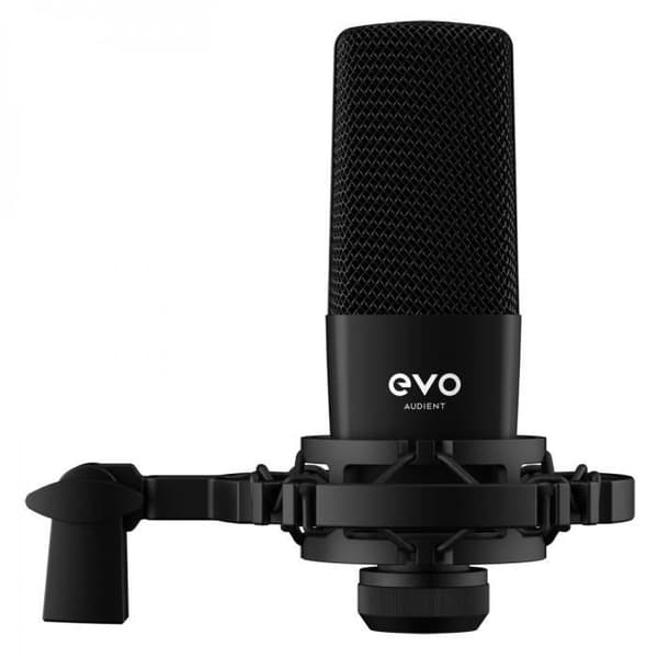 Audient Evo Start-inspelningspaket - Podcast- och broadcast-inspelningspaket