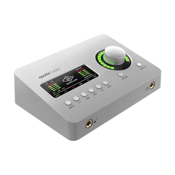 Ljudgränssnitt - UNIVERSAL AUDIO - Apollo Solo USB HE - USB strömförsörjning - 2 ingångar - 2 utgångar