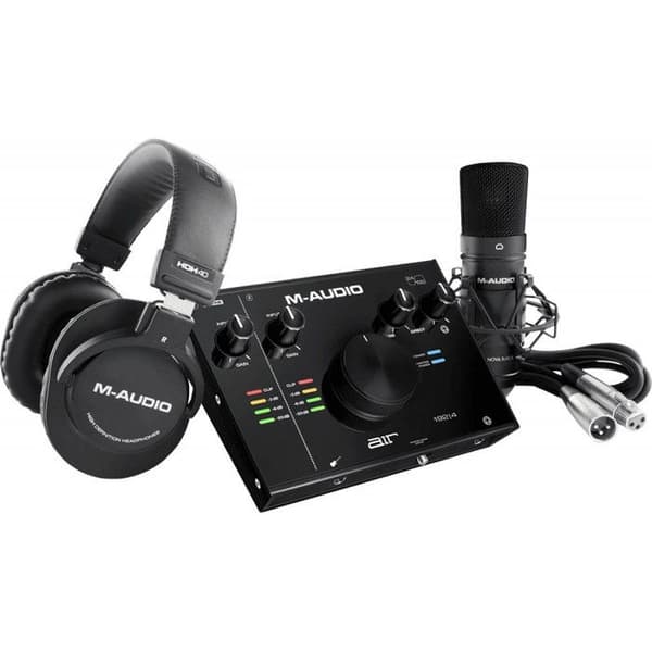 M-Audio - AIR192X4SPRO Pack gränssnitt + mikrofon + hörlurar