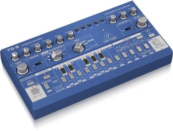 Ljudgränssnitt - midi Behringer TD-3-BU - linii bassowej synthesizer