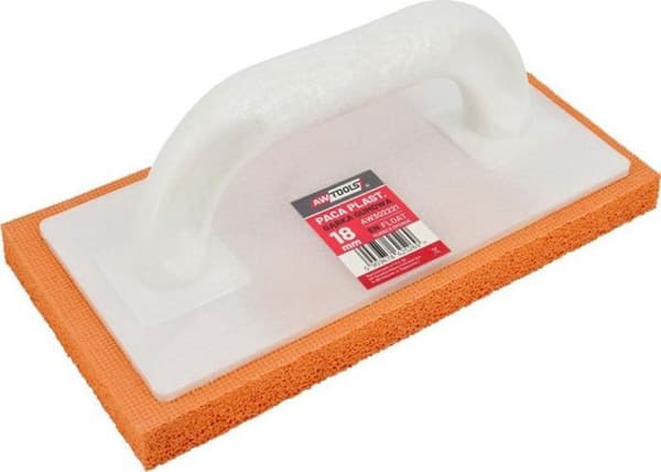 Awtools - AW302221 - PLASTFLOTÖR MED SVAMP 250x130x18mm GUMMI 18mm