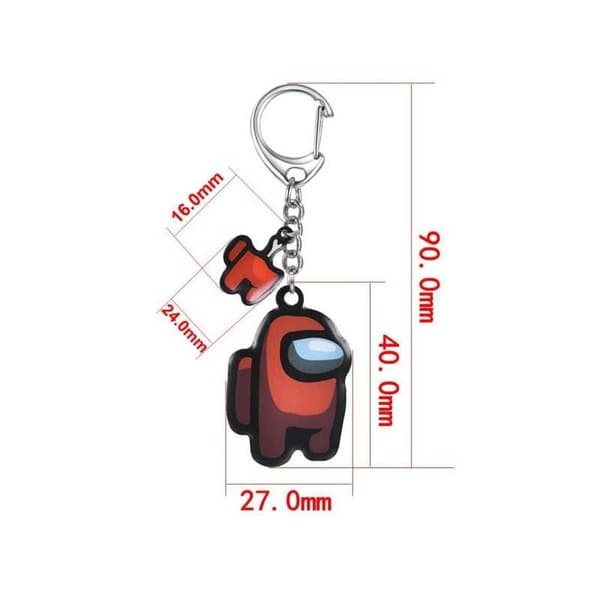 Among Us Nyckelring Keychain