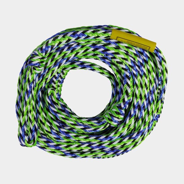 Tubelina / bungeelina JOBE Bungee Rope, 14.9 meter, för 1 - 4 personer, grön/blå