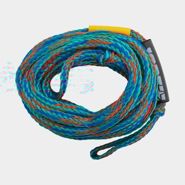 Tubelina JOBE Towrope 4P, 16.8 meter, för 1 - 4 personer, grön/blå/röd