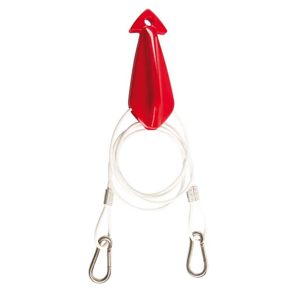 Jobe Bridle Rope With Stainless Steel Hooks Rød