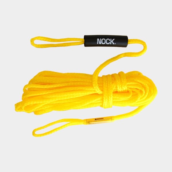 Tubelina NOCK Tow Rope, 18 meter, för 1 – 2 personer, gul