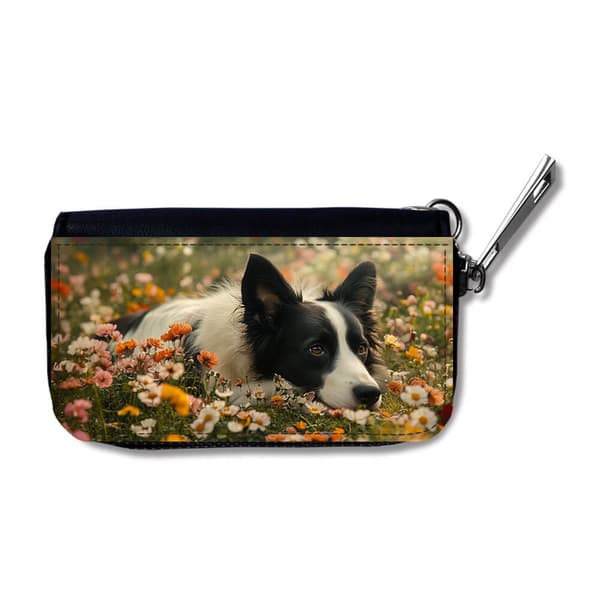 Hund Border Collie Bilnyckelfodral