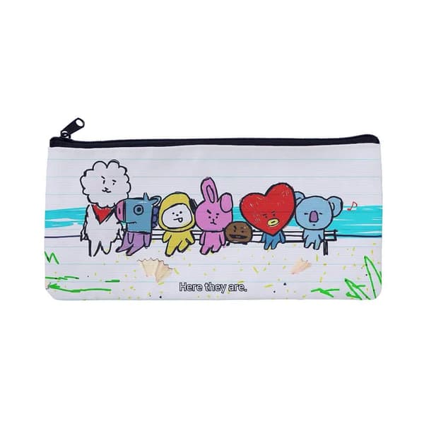 BTS BT21 Penalhus,Kosmetiktaske