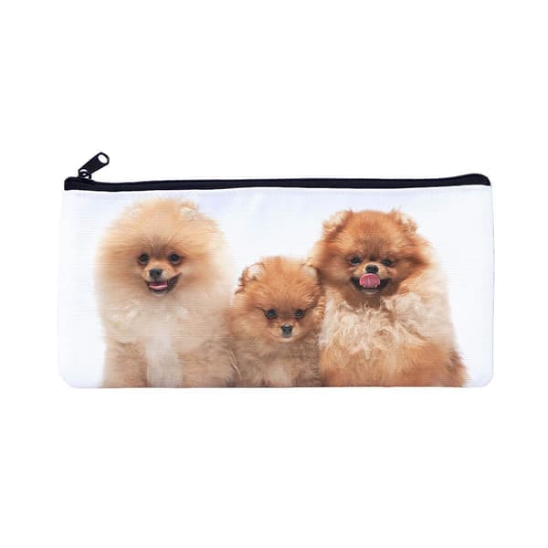 Hund Pomeranian Blyantveske,Kosmetikkpose